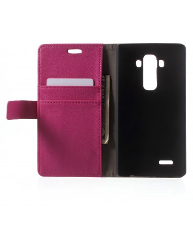 Etui LG G4 simili cuir Litchi
