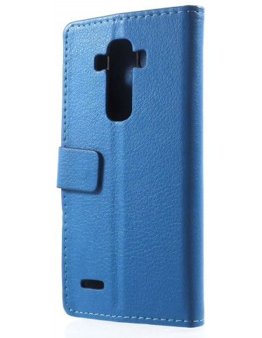 Etui LG G4 simili cuir Litchi