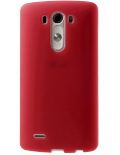 Coque LG G3 Matte Rouge Coque LG G3 Matte Rouge