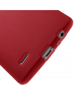 Coque LG G3 Matte Rouge Coque LG G3 Matte Rouge