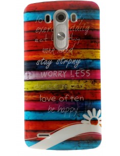 Coque LG G3 Fantaisie Arc-en-ciel