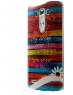 Coque LG G3 Fantaisie Arc-en-ciel