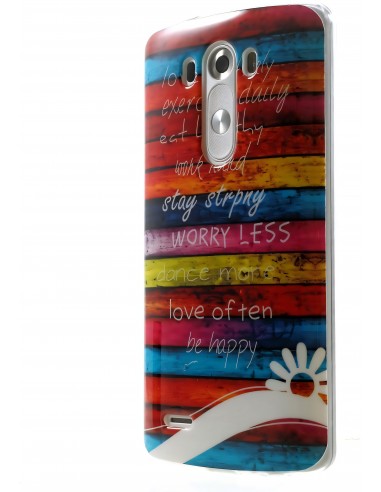 Coque LG G3 Fantaisie Arc-en-ciel