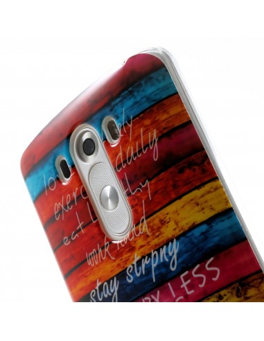Coque LG G3 Fantaisie Arc-en-ciel