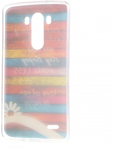 Coque LG G3 Fantaisie Arc-en-ciel