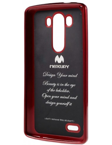 Coque LG G3 Silicone Gel Mercury
