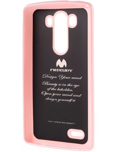 Coque LG G3 Silicone Gel Mercury