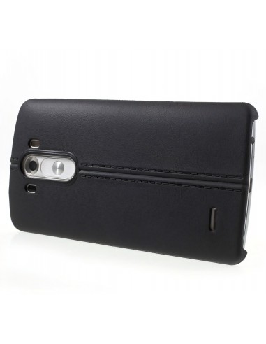 Coque LG G3 Silicone Aspect cuir