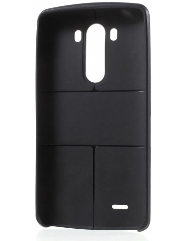 Coque LG G3 Silicone Aspect cuir