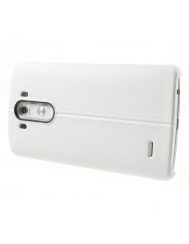 Coque LG G3 Silicone Aspect cuir