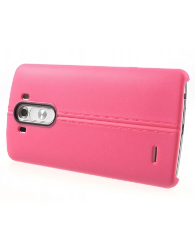 Coque LG G3 Silicone Aspect cuir