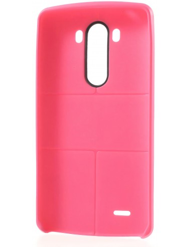 Coque LG G3 Silicone Aspect cuir