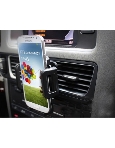 Support universel Iphone Samsung Galaxy pour Grille ventilation