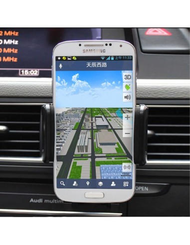 Support universel Iphone Samsung Galaxy pour Grille ventilation