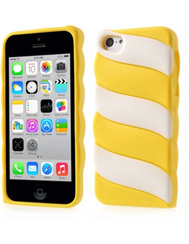 Coque Iphone 5c fantaisie - silicone 