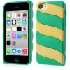 Coque Iphone 5c fantaisie - silicone 