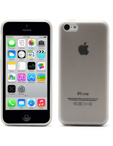 Coque Iphone 5C Ultrafine , silicone et Matte avec plug anti-poussière