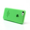 Coque Iphone 5C Ultrafine , silicone et Matte avec plug anti-poussière