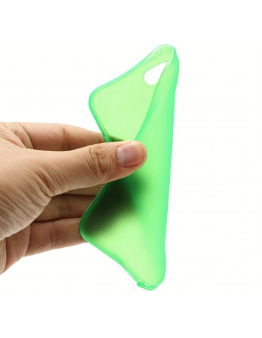 Coque Iphone 5C Ultrafine , silicone et Matte avec plug anti-poussière