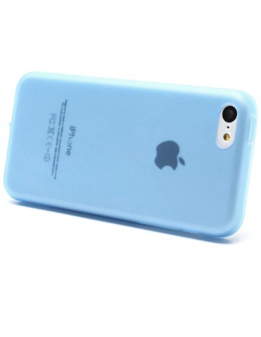 Coque Iphone 5C Ultrafine , silicone et Matte avec plug anti-poussière