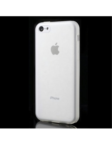 Coque Iphone 5C Ultrafine , silicone et Matte avec plug anti-poussière