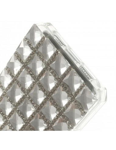 Coque Iphone 5S et 5 fantaisie Bouteille de Parfum Diamant avec chaine