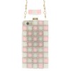 Coque Iphone 5S et 5 fantaisie Bouteille de Parfum Diamant avec chaine