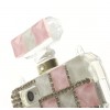 Coque Iphone 5S et 5 fantaisie Bouteille de Parfum Diamant avec chaine
