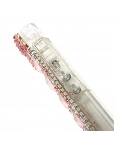 Coque Iphone 5S et 5 fantaisie Bouteille de Parfum Diamant avec chaine