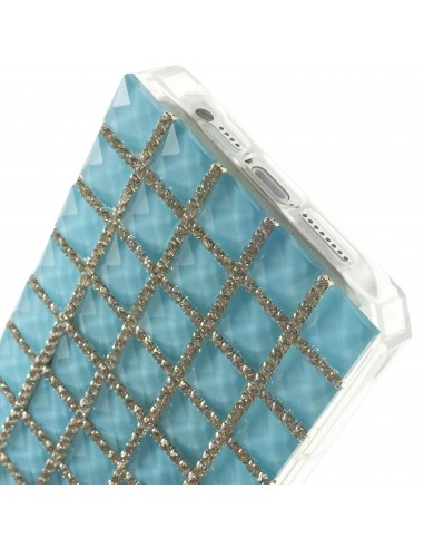 Coque Iphone 5S et 5 fantaisie Bouteille de Parfum Diamant avec chaine