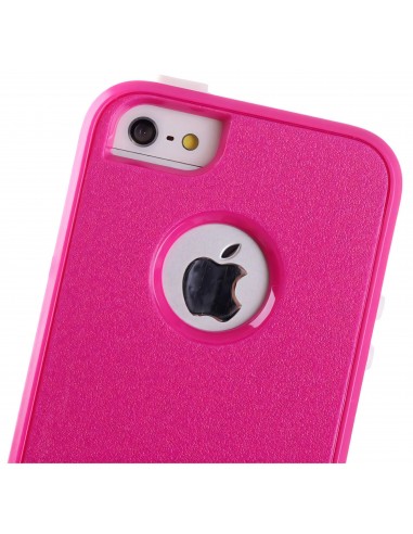 Coque Iphone 5S et 5 Silicone Hybrid résistante