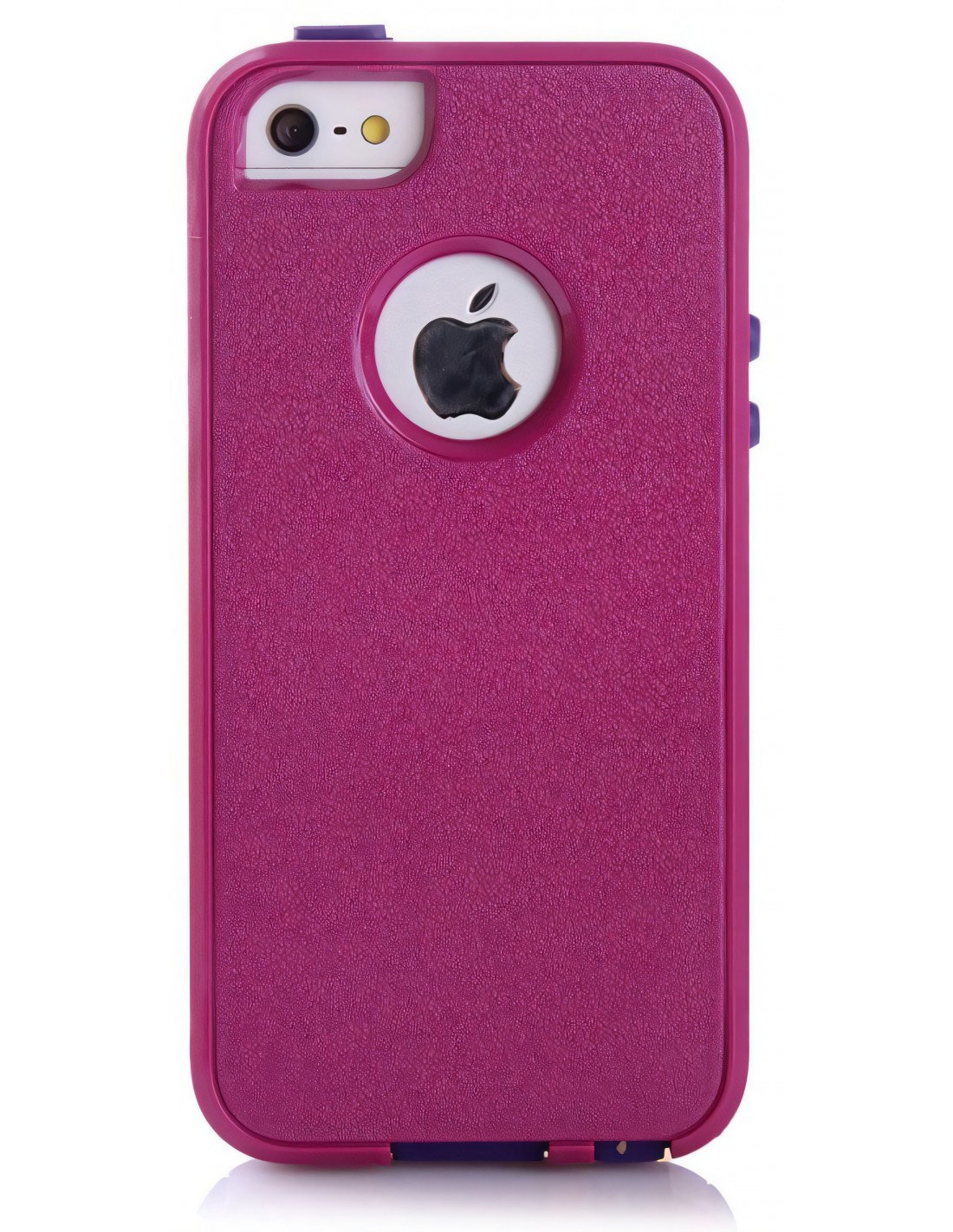 Coque Apple iPhone 5S et 5 Silicone Hybrid résistante Violet