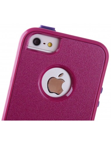 Coque Iphone 5S et 5 Silicone Hybrid résistante