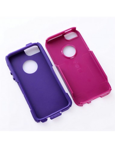Coque Iphone 5S et 5 Silicone Hybrid résistante