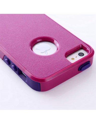 Coque Iphone 5S et 5 Silicone Hybrid résistante