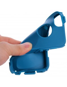 Coque iPhone 5S et 5 Silicone Hybrid résistante Bleu ciel Coque iPhone 5S et 5 Silicone Hybrid résistante Bleu ciel