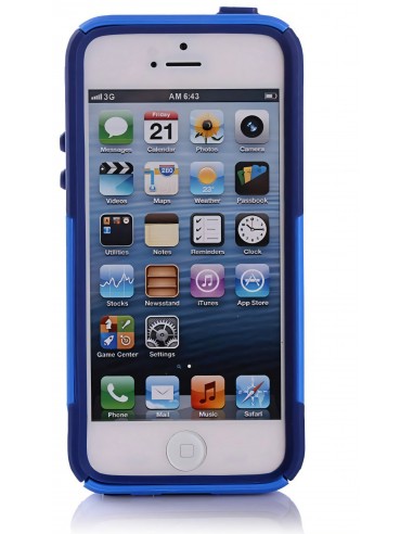 Coque Iphone 5S et 5 Silicone Hybrid résistante