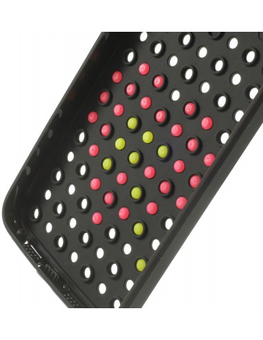 Coque Iphone 5S et 5 Fantaisie Silicone Points colorés