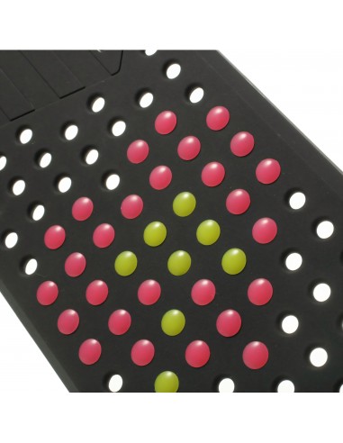 Coque Iphone 5S et 5 Fantaisie Silicone Points colorés