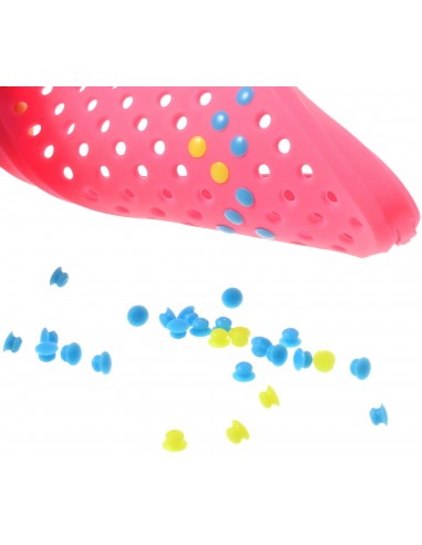 Coque Iphone 5S et 5 Fantaisie Silicone Points colorés