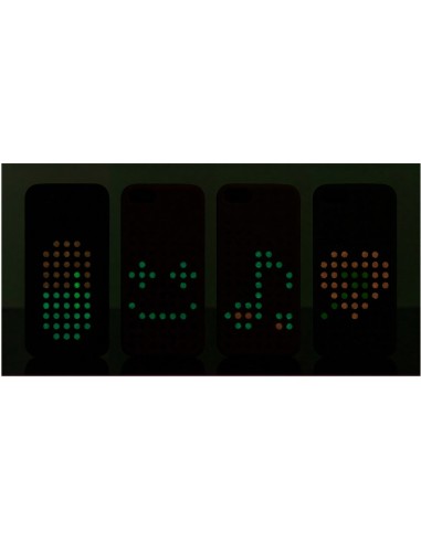 Coque Iphone 5S et 5 Fantaisie Silicone Points colorés