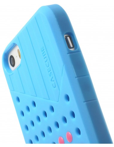 Coque Iphone 5S et 5 Fantaisie Silicone Points colorés