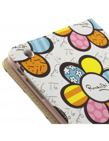 Etui iPad mini et iPad mini 2 Fleurs en couleur