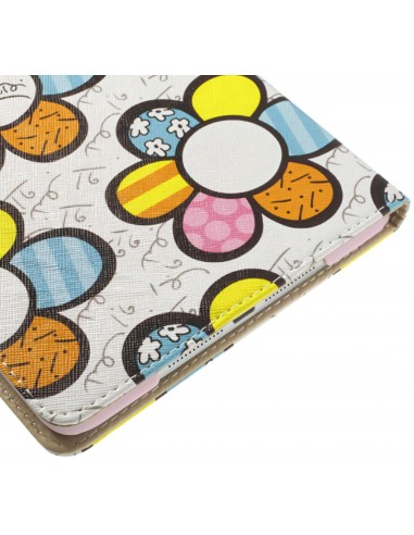 Etui iPad mini et iPad mini 2 Fleurs en couleur