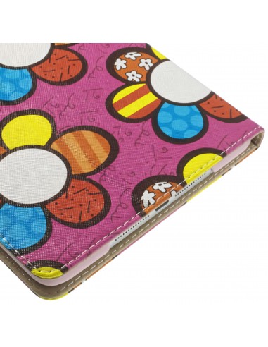 Etui iPad mini et iPad mini 2 Fleurs en couleur