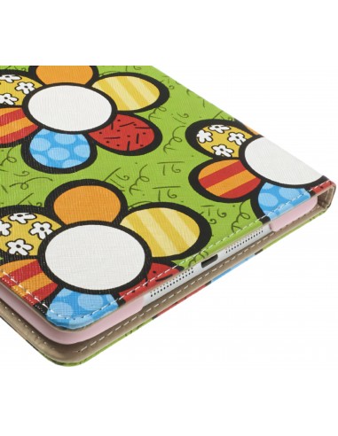Etui iPad mini et iPad mini 2 Fleurs en couleur