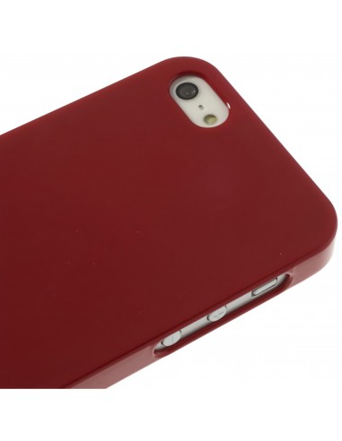 Coque Iphone 5 5s Silicone avec écran protecteur Crok Glossy 