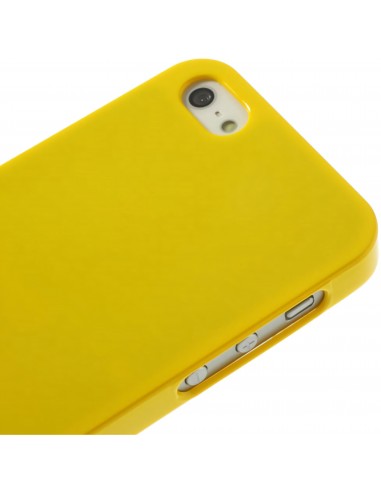 Coque Iphone 5 5s Silicone avec écran protecteur Crok Glossy 