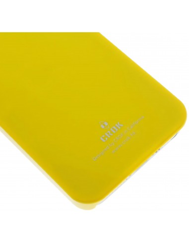 Coque Iphone 5 5s Silicone avec écran protecteur Crok Glossy 