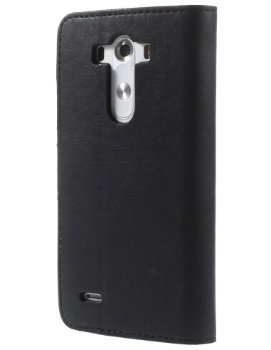 Etui LG G3 Simili cuir Portefeuille Magnetic